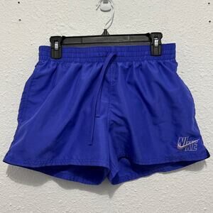 Nike Embroidered Purple Running Shorts Medium